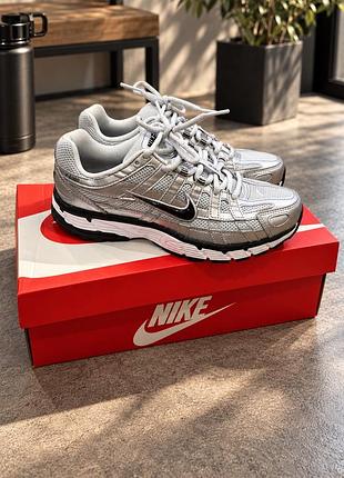 Кросівки nike p-6000 metalic silver оригінал 2