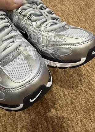 Кросівки nike p-6000 metalic silver оригінал 7