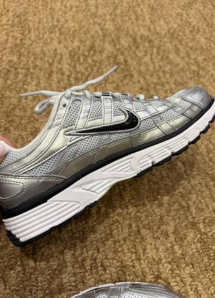Кросівки nike p-6000 metalic silver оригінал 4