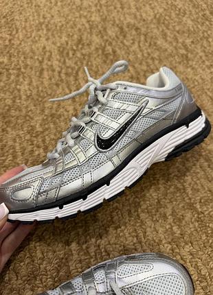 Кросівки nike p-6000 metalic silver оригінал 3