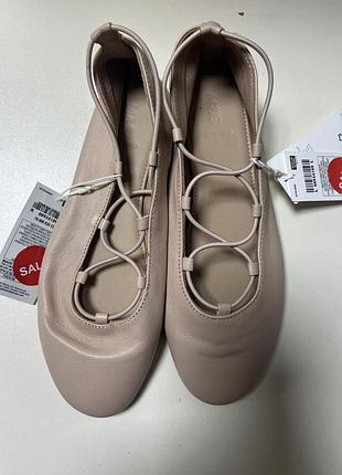 Новые балетки кожаные marks &amp; spencer