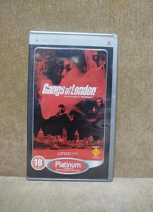 Гра для psp gangs of london