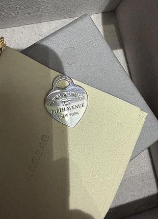Tiffany&co кулон намисто
