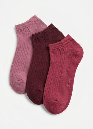 Носки хлопковые в рубчик 31/33 h&m