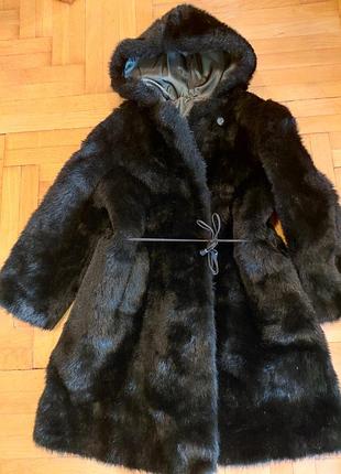 Нова шуба , пальто для дівчинки 2