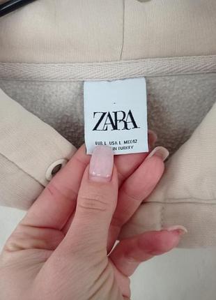 Худі zara бежеве розмір l 3