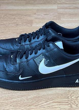 Кожаные кроссовки nike air force в идеальном состоянии 45 размера