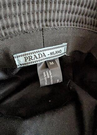 Панама prada linea rossa  nylon размер m 5