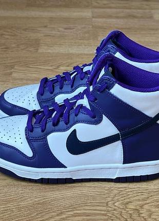 Кожаные кроссовки nike dunk в идеальном состоянии 37 размера