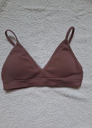 Бюстгальтер primark cares коричневий xs