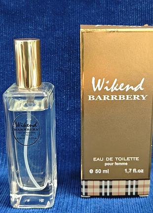 Туалетная вода для женщин eva cosmetics ароматы мира wikend barrbery