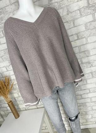 Светр жіночий allsaints сірий вільний