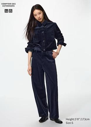 Вельветові штани uniqlo, розмір s, m
