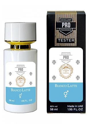 Духи унисекс giardini di toscana bianco latte тестер pro 58 мл - сладкие ванильно-карамельные (22668)