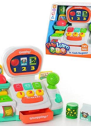 Дитячий ігровий набір супермаркет play learn fun jr. cash register