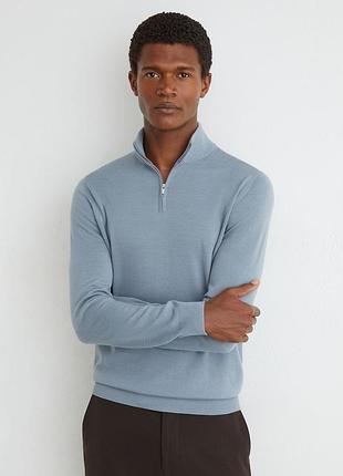 Чоловічий светр reiss, merino wool, розмір l