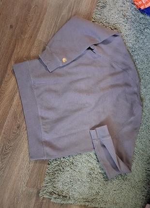 Хлопковий світшот carhartt wip taos sweat лілрвий колір