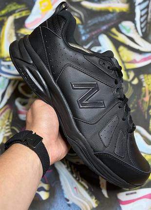 Кросівки оригінальні new balance 624 black sneakers