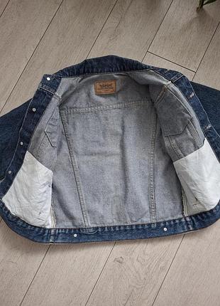 Джинсова куртка levi's синя 2