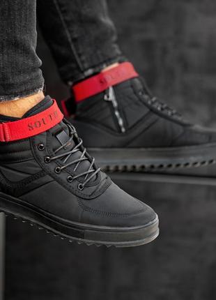 Кроссовки south anomality black/red