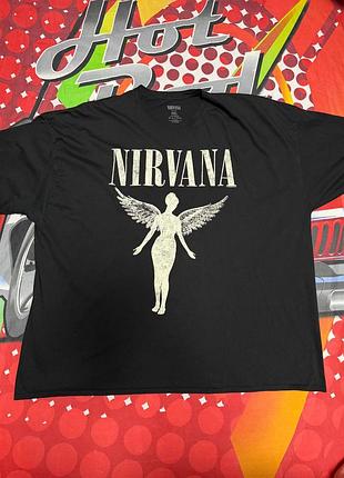 Офіційна футболка nirvana in utero tour merch traffic 5xl