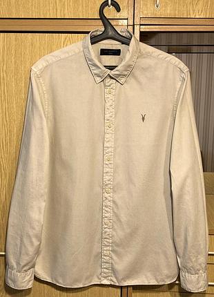 Сорочка allsaints redondo ls shirt.оригінал.