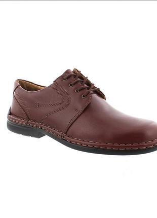 Чоловічі туфлі josef seibel vigo 13 коричневі шкіряні