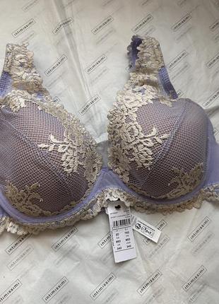 Бюстгальтер балконет intimissimi лавандовий