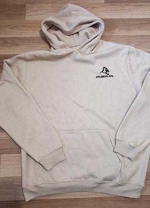 Худи xplosive ape (xl) / мужская кофта с капюшоном / толстовка бежевая