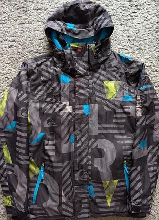 Куртка quicksilver, состояние отличное, size m (по факту l), плечи 54 подмышки 61 рукав 68 длина 78