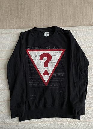 Кофта guess чорна зі стразами, розмір m