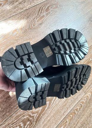 Ботинки из натуральной замши 6