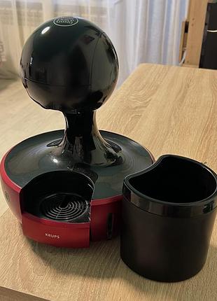 Капсульна кавомашина krups dolce gusto drop kp350510 червоно-чорна