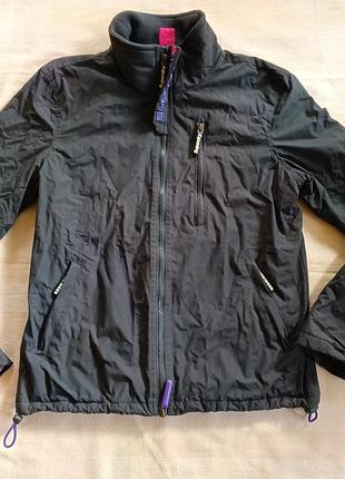Стильная ветровка / куртка superdry "the windhiker" (на флисе) / р. m / унисекс