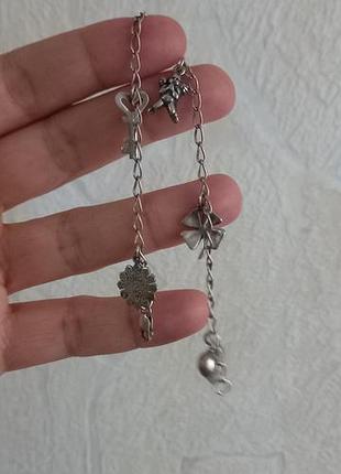 Винтаж 925 серебро серебряный браслет