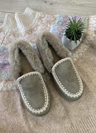 Ugg уггі угги чоботи жіночі сапоги валянки мокасины daniella womens lead grey 1110818