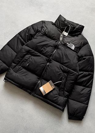 Пуховик the north face 1996 retro nuptse jacket black / tnf 700 чорний куртка норт фейс