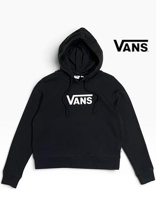 Худі жіноче vans чорне з логотипом