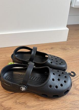 Сандалі жіночі crocs classic mary jane clog чорні m3/w5