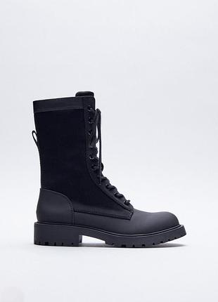 Zara нові черевики берці чорні