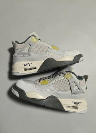 Nike air jordan 4 retro grey fur ❄️