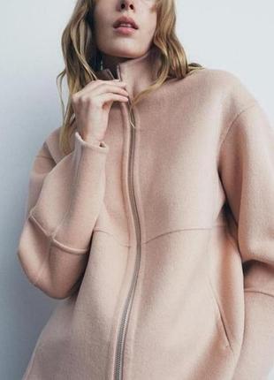 Бледно розовая шерстяная куртка кардиган на зипке zara
☝️☝️☝️☝️☝️☝️☝️☝️☝️☝️☝️☝️