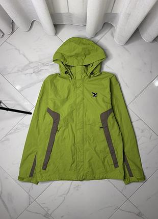 Мембранная штормовая куртка salewa mountain experience | ярко-зеленая | xl (52) | оригинал