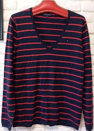 Пуловер жіночий tommy hilfiger (лана, котон).