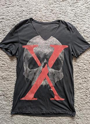 Футболка all saints, size xs(підійде на s/m), плечі 44 підпахви 48 довжина 70