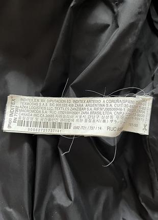 Пальто пуховик zara 4