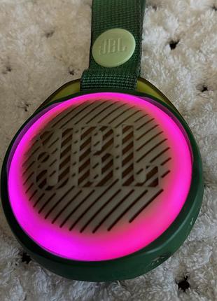 Оригинал! детская портативная колонка jbl jr pop (зеленая)