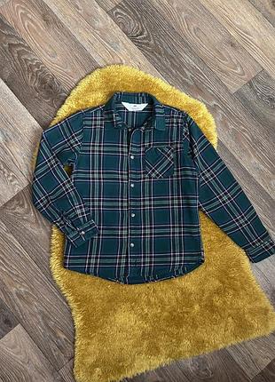 Стильна сорочка від h&m на 7-8 років