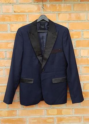 G-star raw midnight smoking піджак блейзер смокінг оригінал (46 — s)