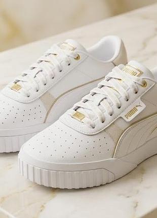 Кросівки жіночі шкіра puma cali reinvent core wns gold розмір 39-25 см